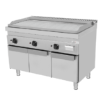 Gas Griddle – Grooved (chrome) – 1200x700xH850mm - Image 2