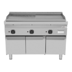 Gas Griddle – Grooved/Smooth – 1200x700xH850mm - Image 3