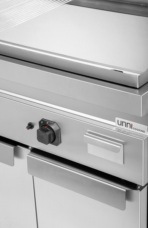 Gas Griddle – Grooved/Smooth (chrome) – 1200x700xH850mm - Image 5