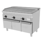 Gas Griddle – Grooved – 1200x700xH850mm - Image 2