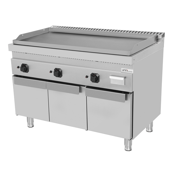 Gas Griddle – Smooth – 1200x700xH850mm