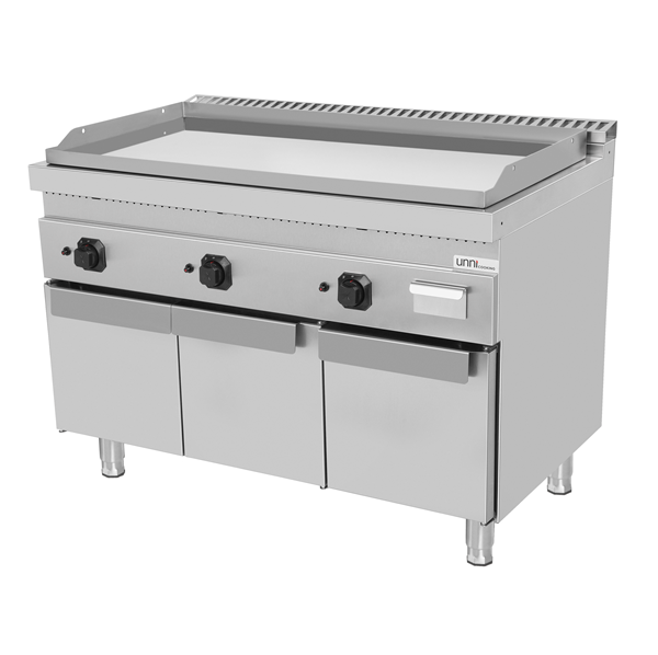 Gas Griddle – Chrome – 1200x700xH850mm
