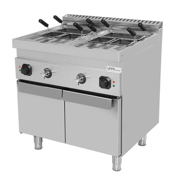 Pasta Cooker 2x18L – 18kW – 800x700xH850mm