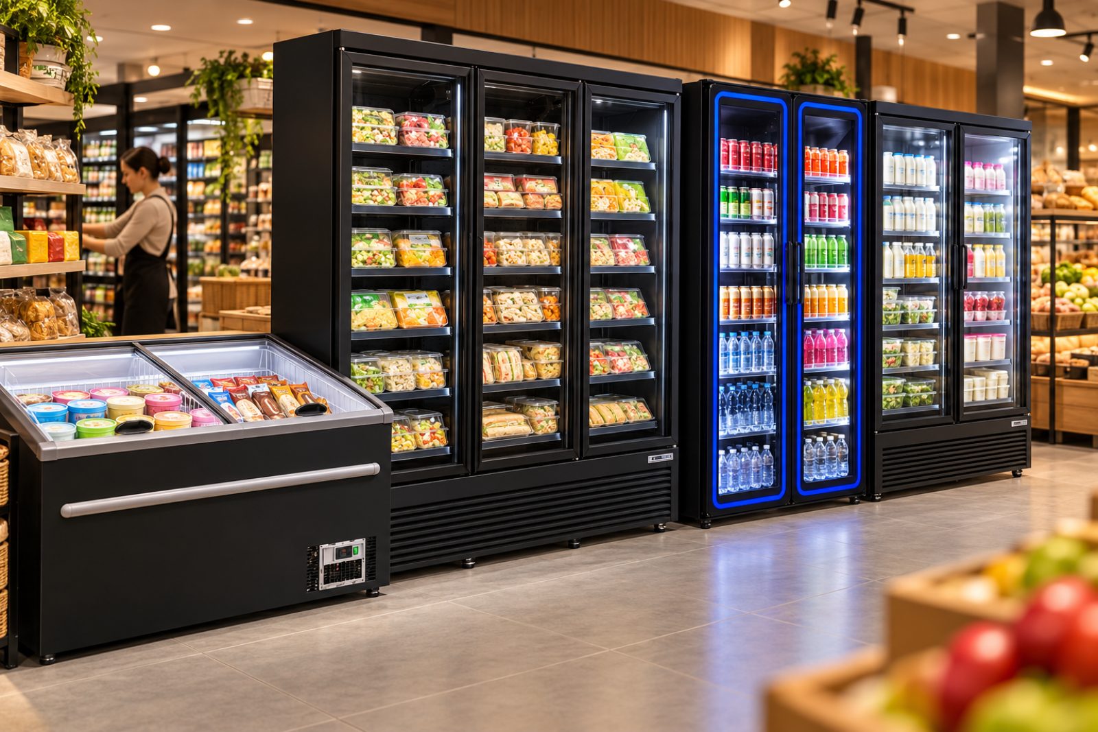 Supermarket & retail kitchen with Unninox equipment